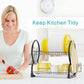 2-Tier Dish Drying Rack - iSPECLE