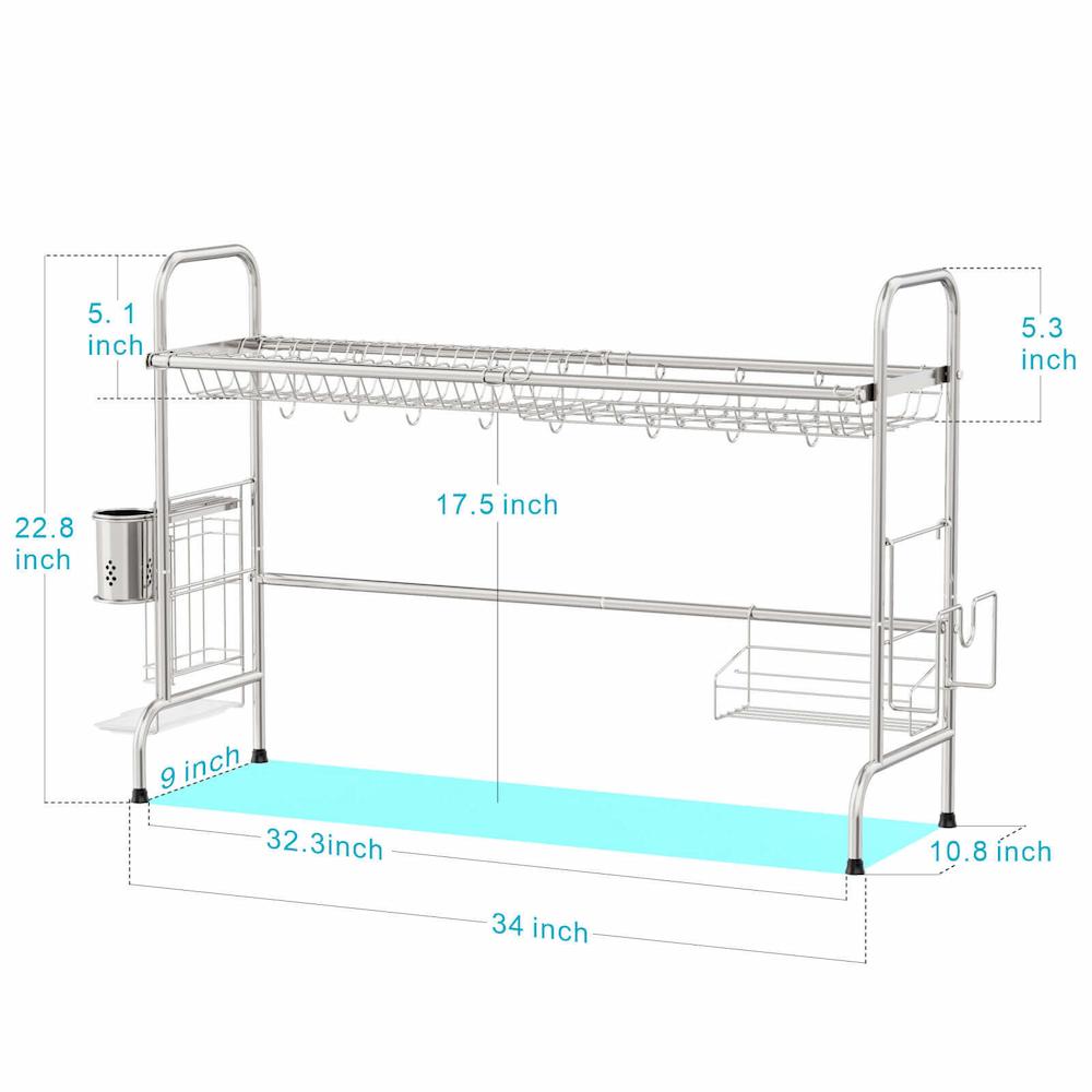 Over the Sink Dish Rack - HW04 - iSPECLE