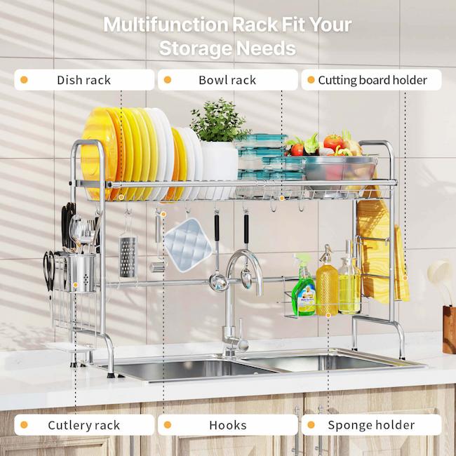 Over the Sink Dish Rack - HW04 - iSPECLE