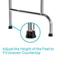 2 Tier Over the Sink Dish Drying Rack - Ispecle