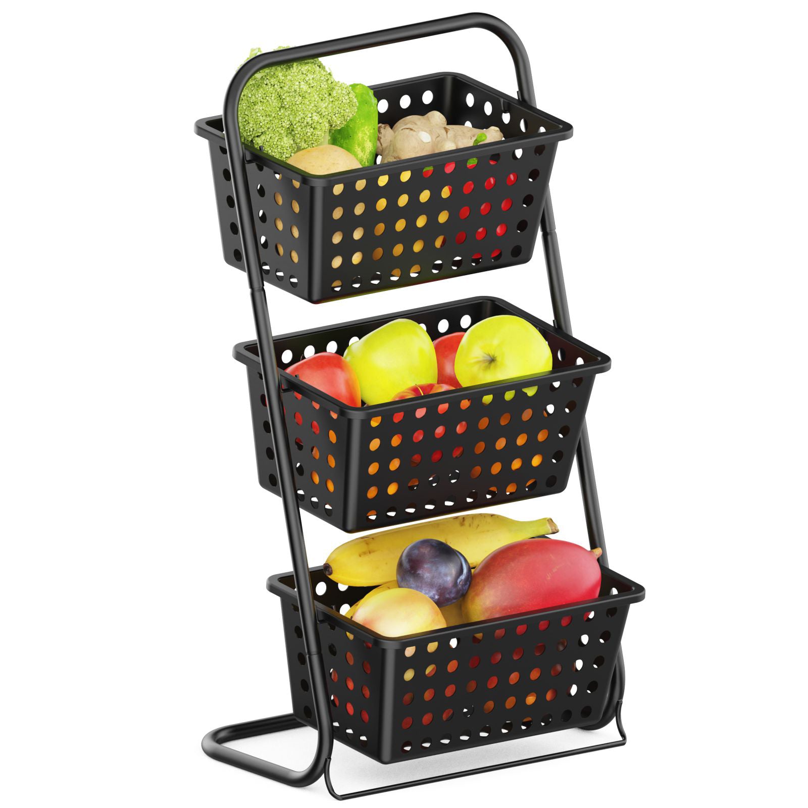 3 Tier Market Basket Stand - HT06 - iSPECLE