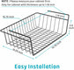 Hanging Under Shelf Storage Basket (6 Pack) - HR026 - iSPECLE